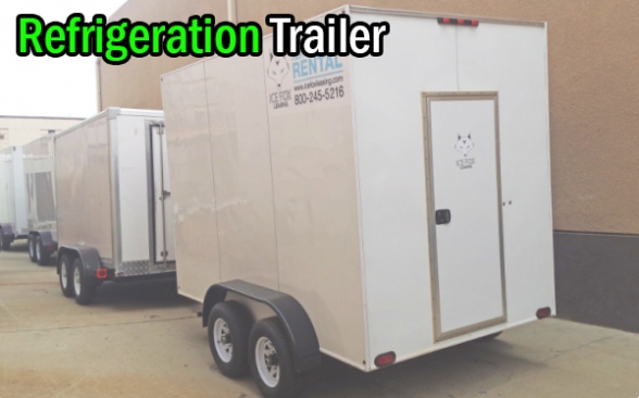 Refrigeration Trailer for rent at temporary kitchens ask for price budget